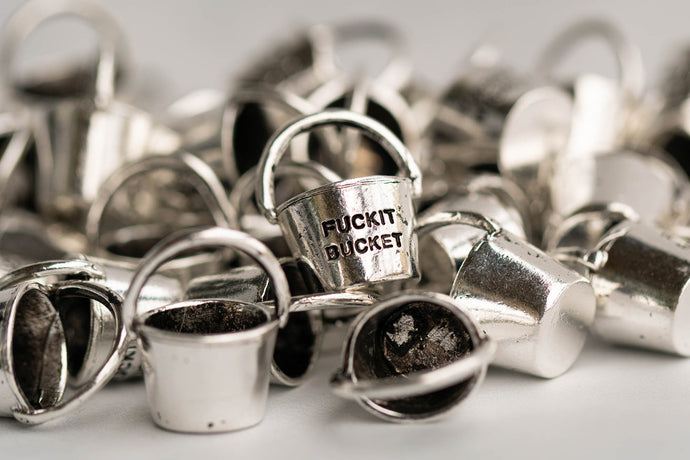 Silver Plated Fuckit Buckets™: Unleashing the Shimmering Charm