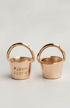 Load image into Gallery viewer, Fuckit Bucket Rose Gold Charm | Funny Charms for Bracelets