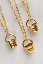 Load image into Gallery viewer, Shop Fuckit Bucket™  Gold Necklace | Bold and Unique Necklaces